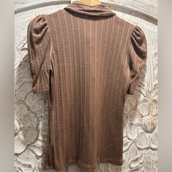 Misa Decorated Button Collared Sweater EUC - Picture 2 of 3